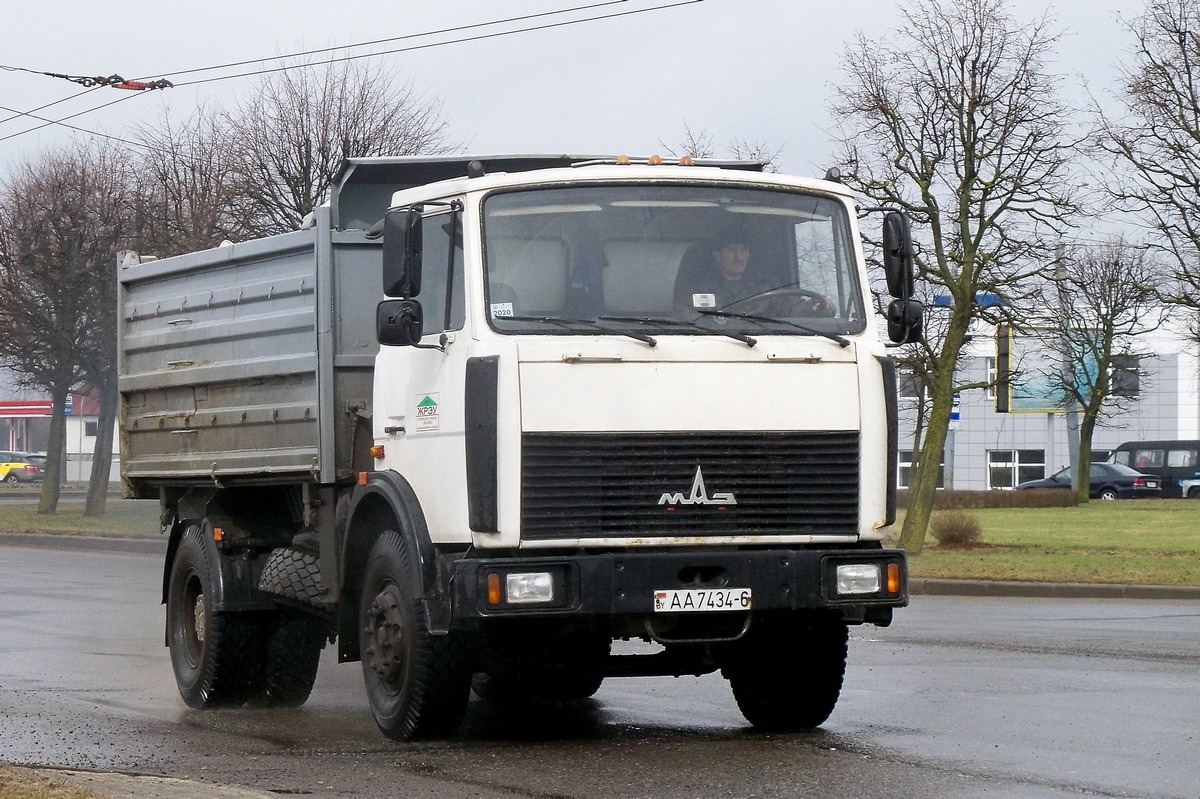 Могилёвская область, № АА 7434-6 — МАЗ-5551 (общая модель)