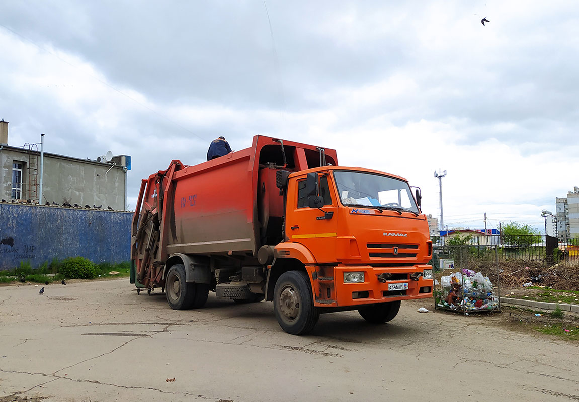 Луганская область, № А 346 АР — КамАЗ-53605 (общая модель)