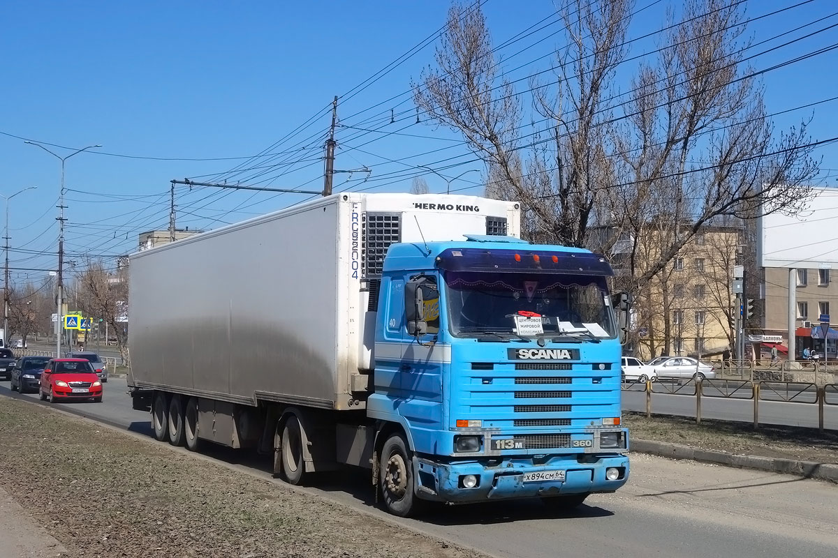 Саратовская область, № Х 894 СМ 64 — Scania (III) R113M