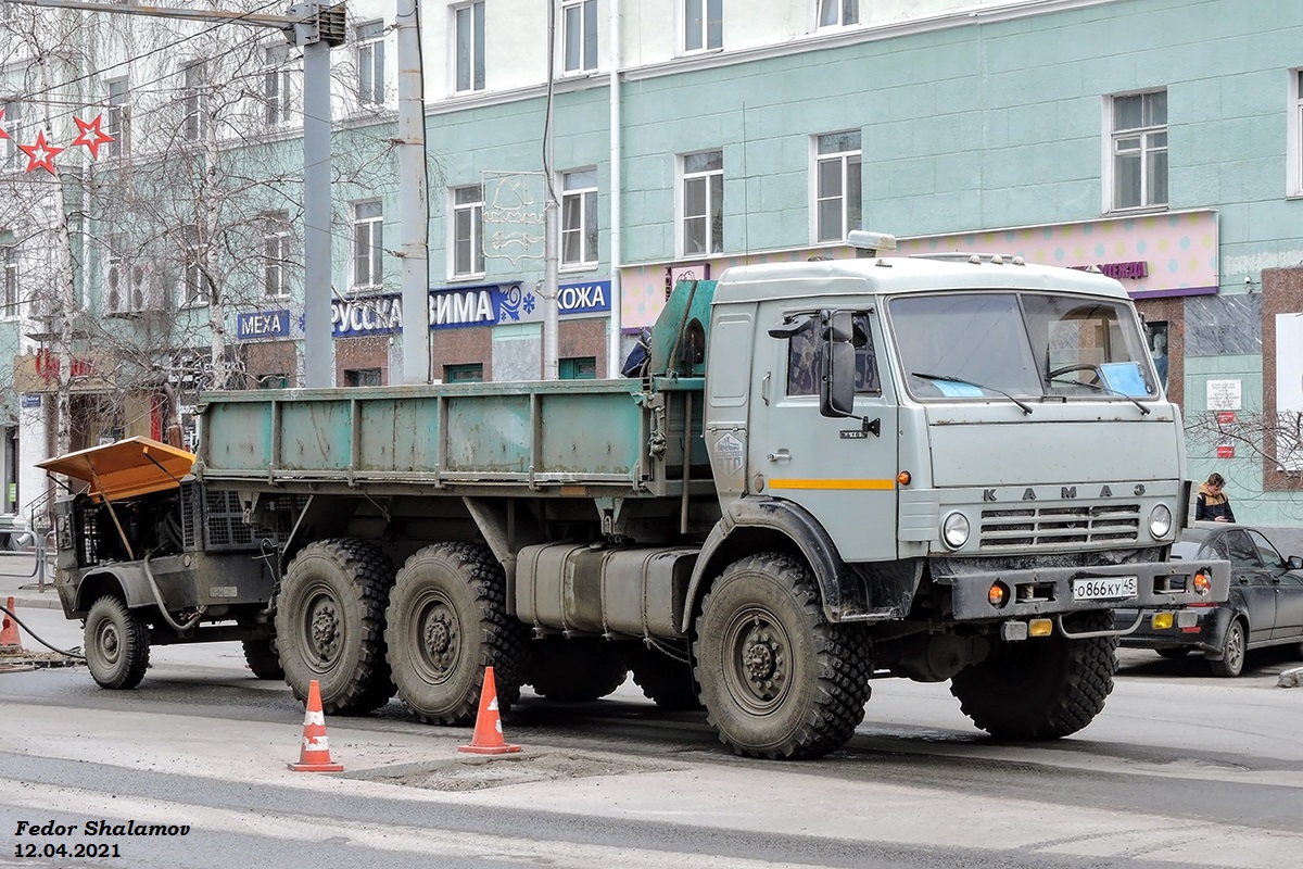 Курганская область, № О 866 КУ 45 — КамАЗ-43106