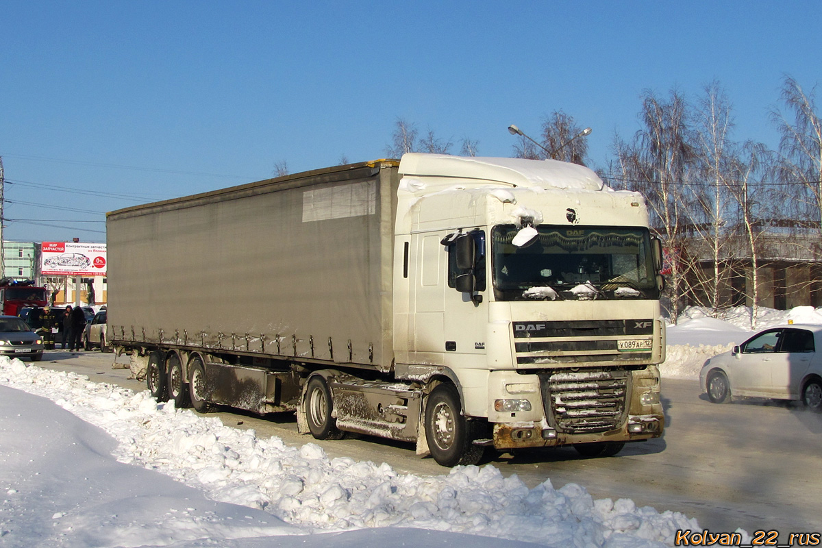 Марий Эл, № У 089 АР 12 — DAF XF105 FT