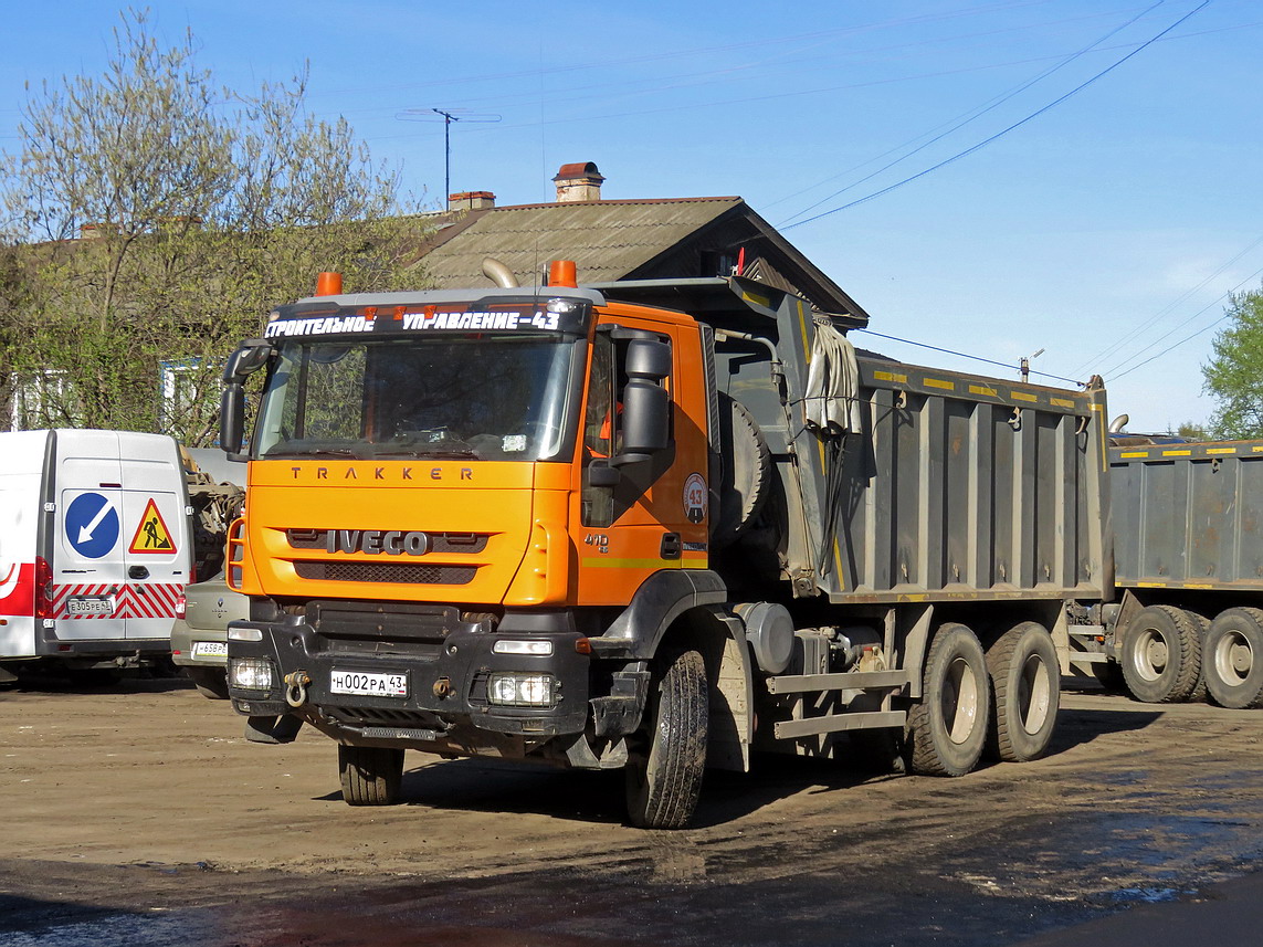 Кировская область, № Н 002 РА 43 — IVECO-AMT Trakker ('2007)