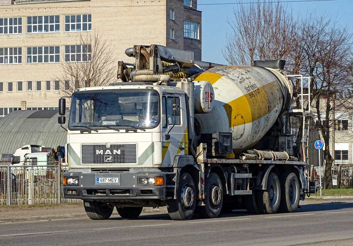 Эстония, № 687 MEV — MAN F2000 32.xxx (общая)