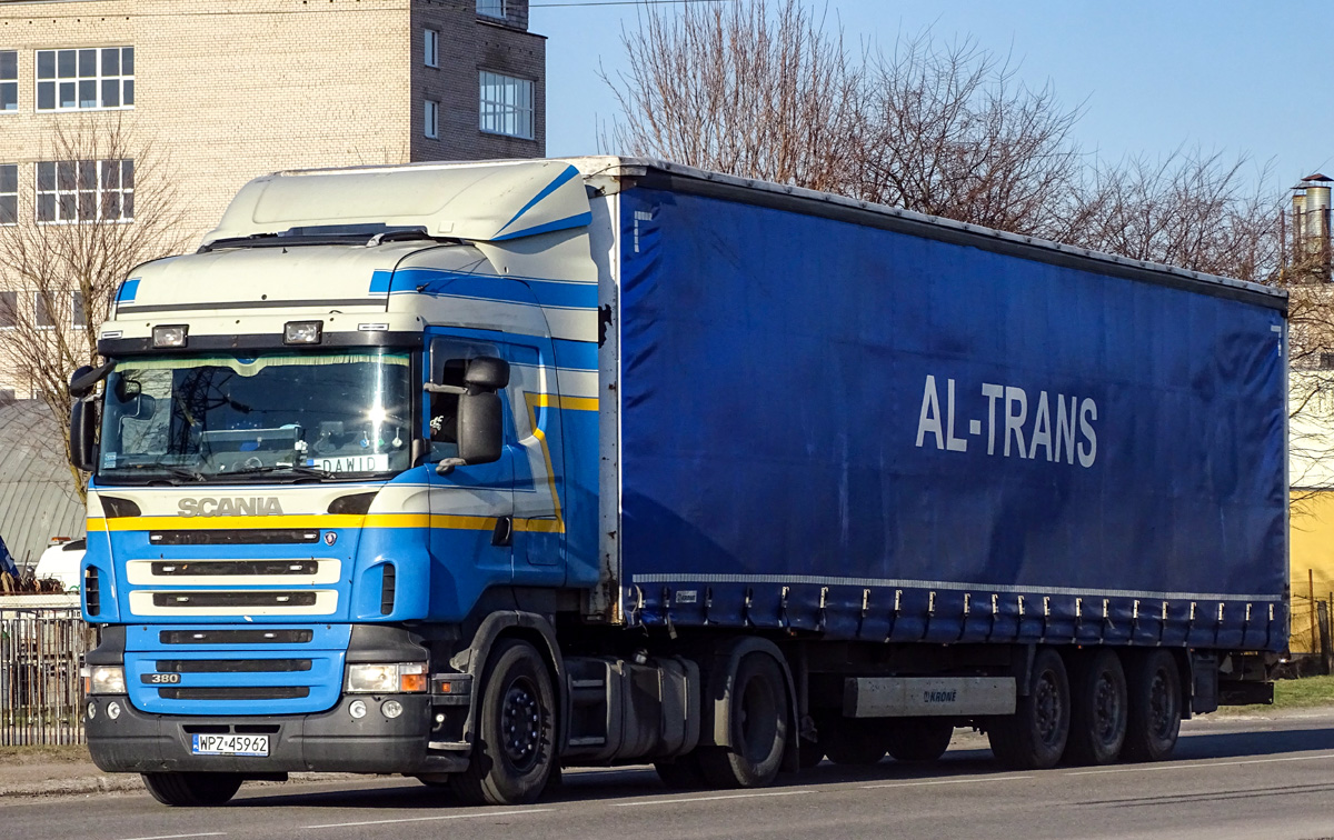 Польша, № WPZ 45962 — Scania ('2004) R380