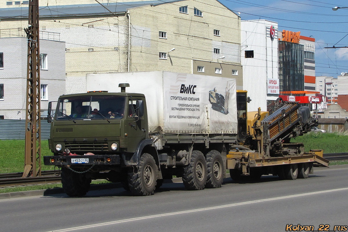 Алтайский край, № Х 453 СТ 22 — КамАЗ-43105