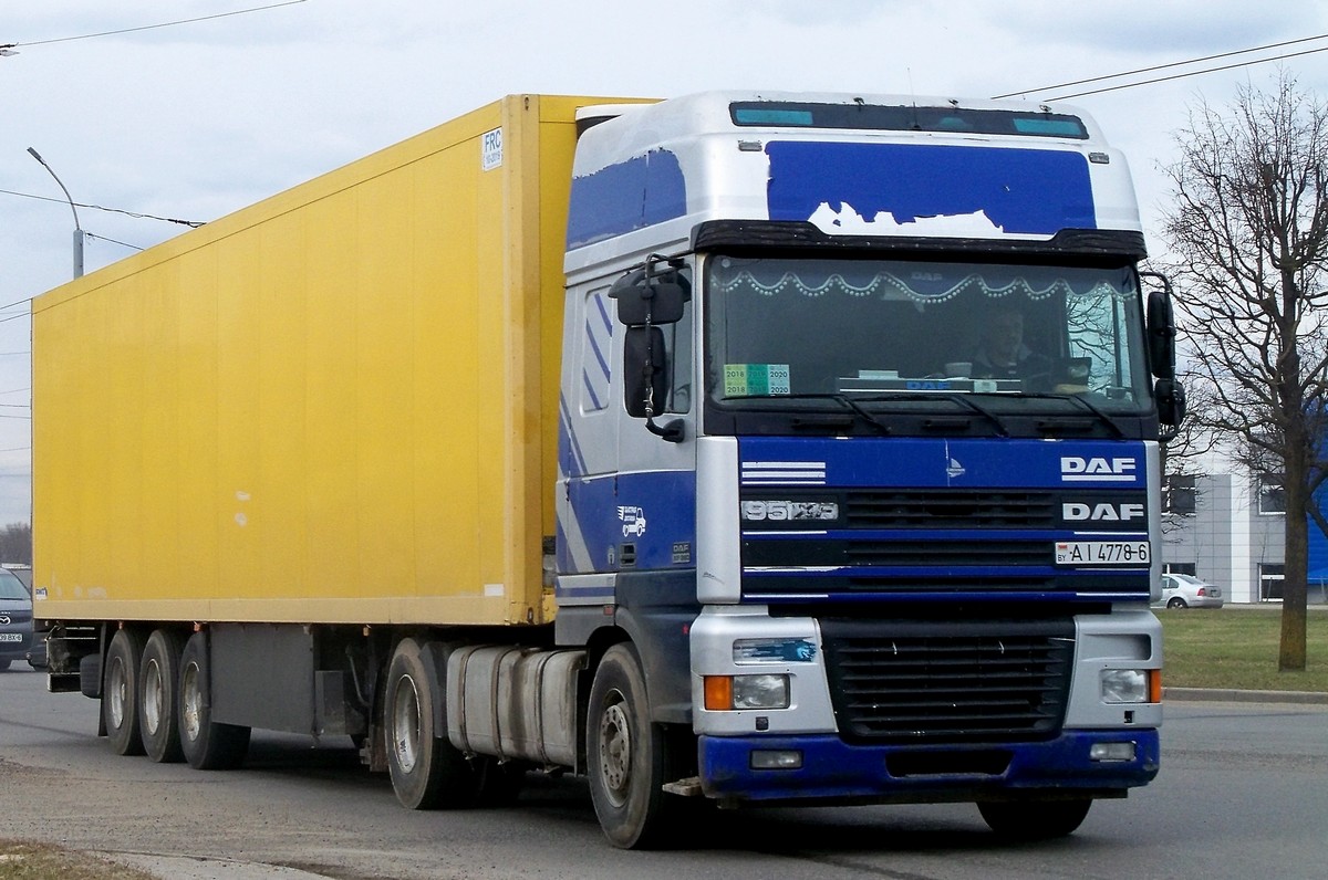 Могилёвская область, № АІ 4778-6 — DAF 95XF FT