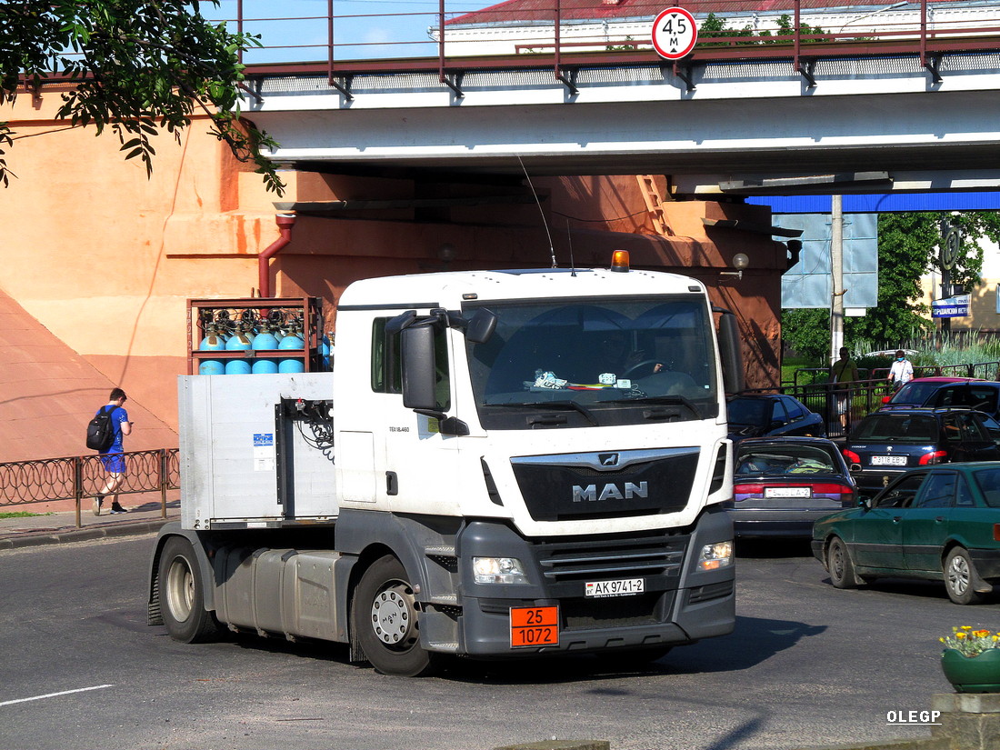 Витебская область, № АК 9741-2 — MAN TGX ('2016) 18.460