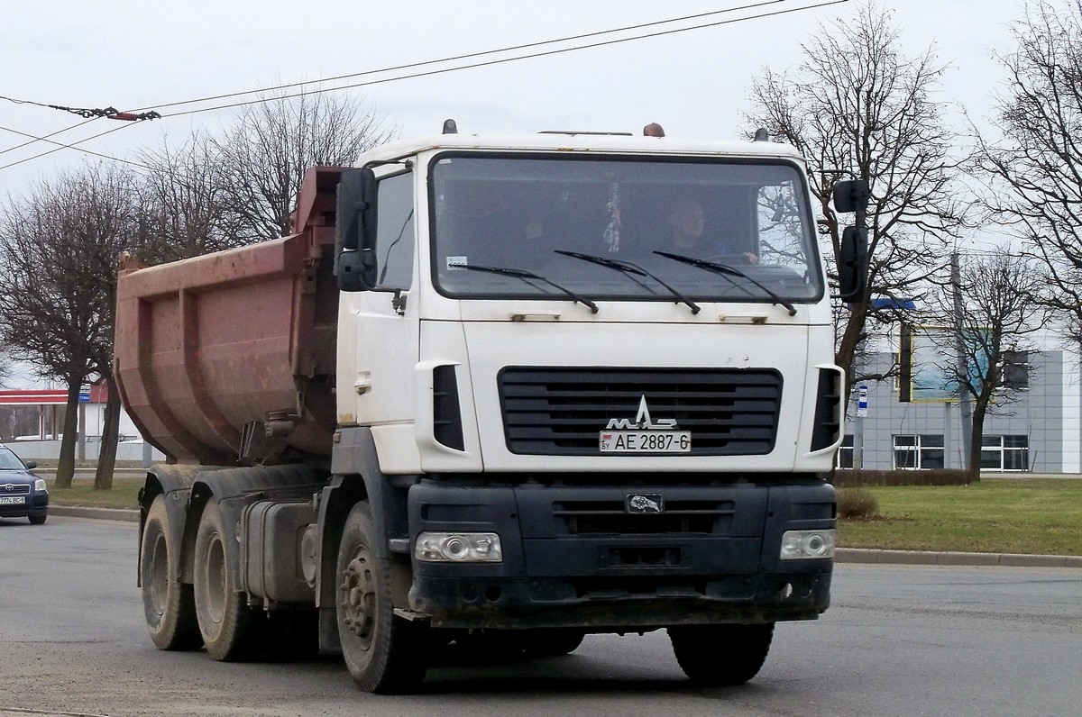 Могилёвская область, № АЕ 2887-6 — МАЗ-6501 (общая модель)
