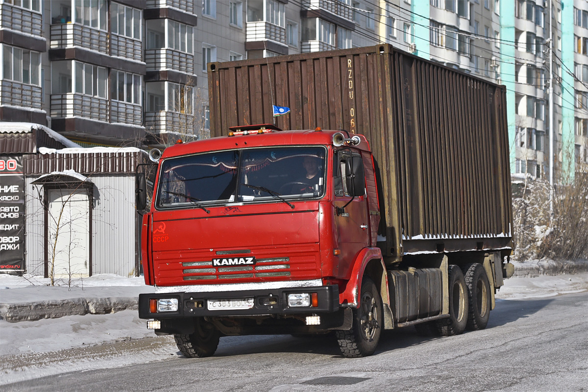 Саха (Якутия), № С 383 ВО 14 — КамАЗ-53202