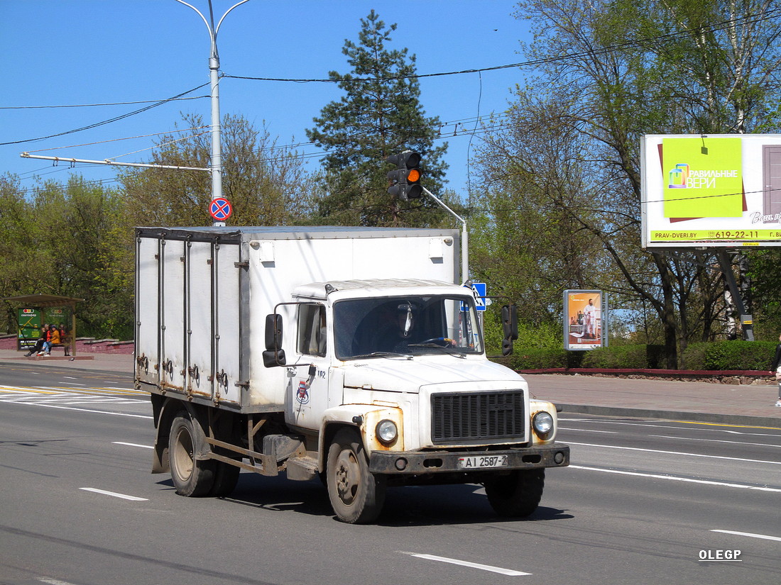 Витебская область, № 102 — ГАЗ-3309