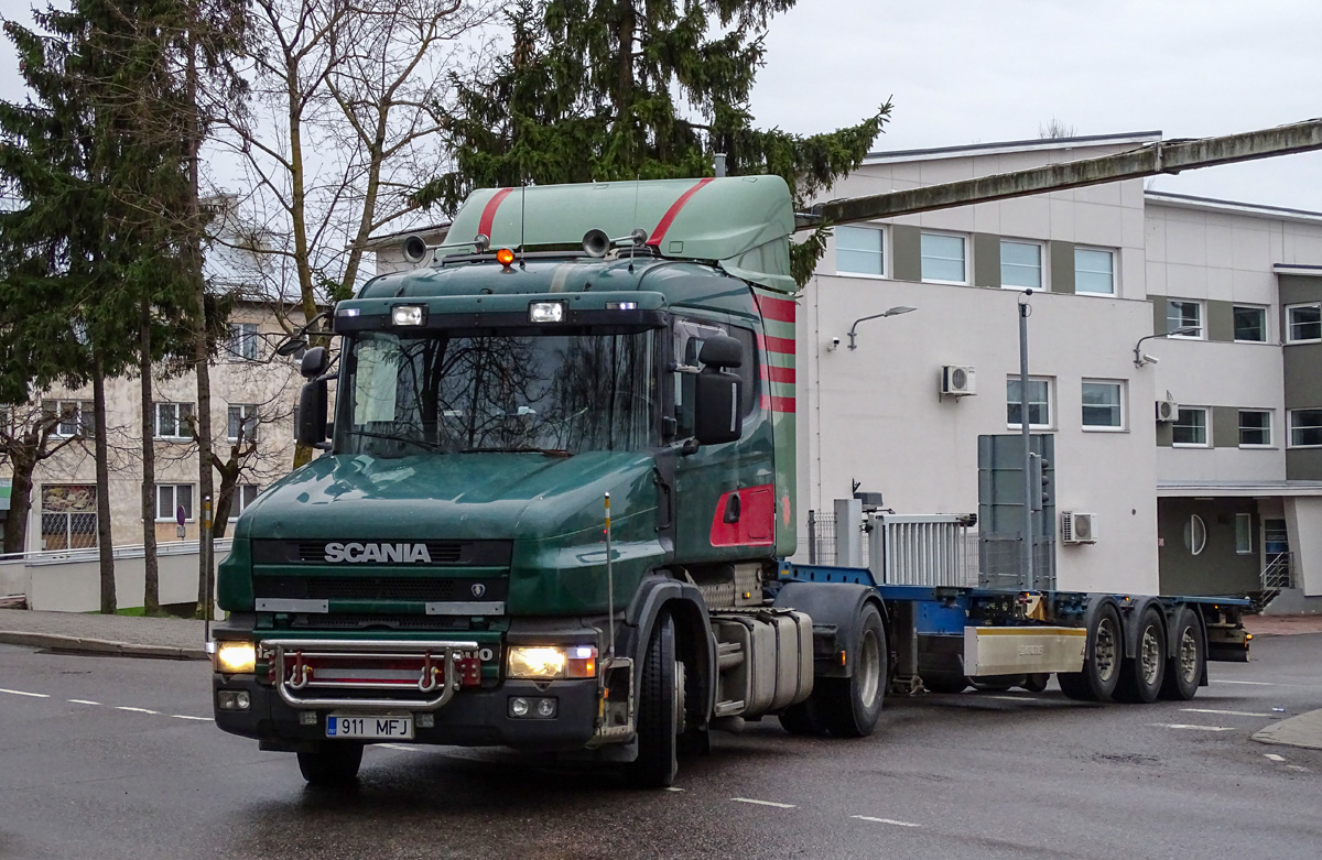 Эстония, № 911 MFJ — Scania ('1996) T-Series (общ.м)