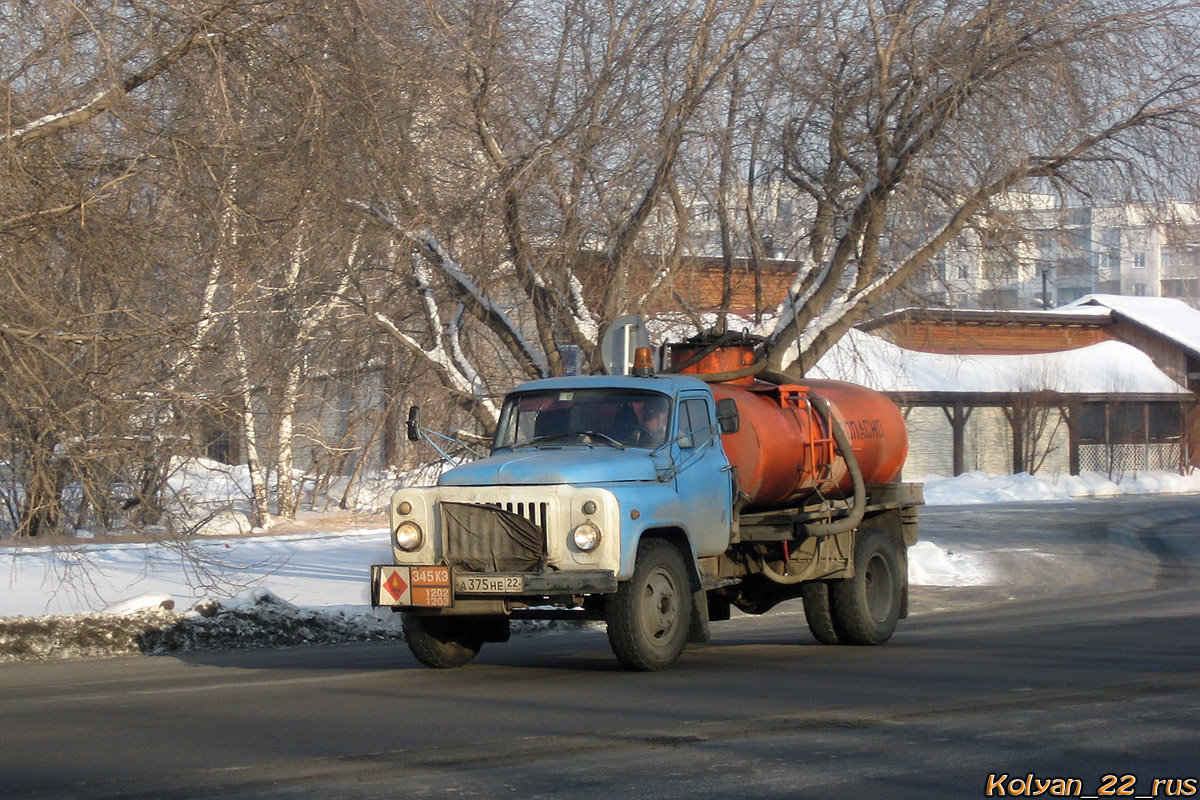 Алтайский край, № А 375 НЕ 22 — ГАЗ-53-12