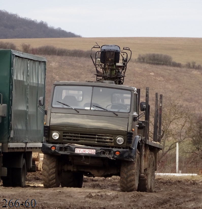 Венгрия, № YJK-250 — КамАЗ-43101