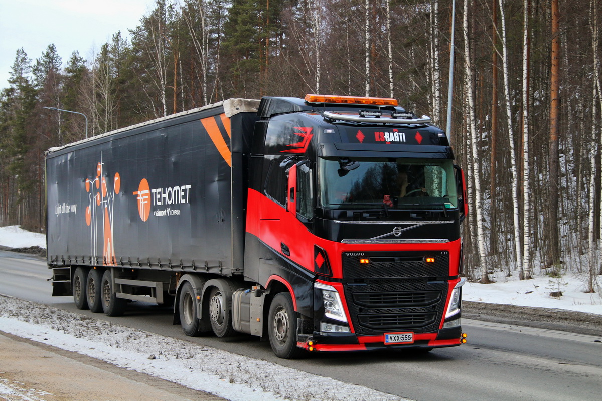 Финляндия, № VXX-555 — Volvo ('2012) FH.460