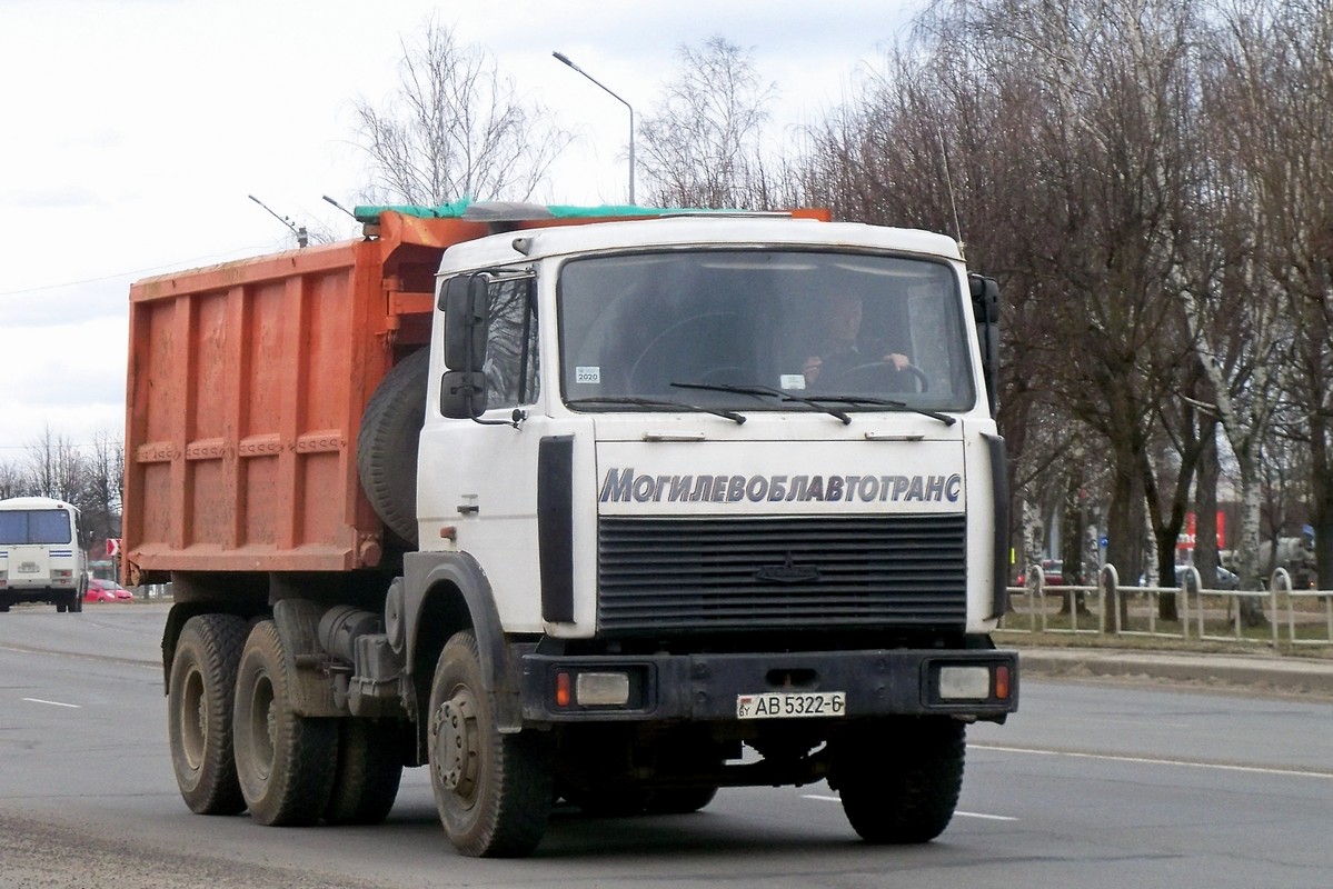 Могилёвская область, № АВ 5322-6 — МАЗ-5516 (общая модель)