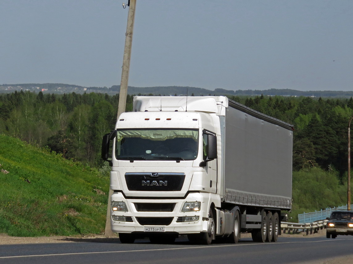 Смоленская область, № М 273 ОР 67 — MAN TGX ('2007) 18.480