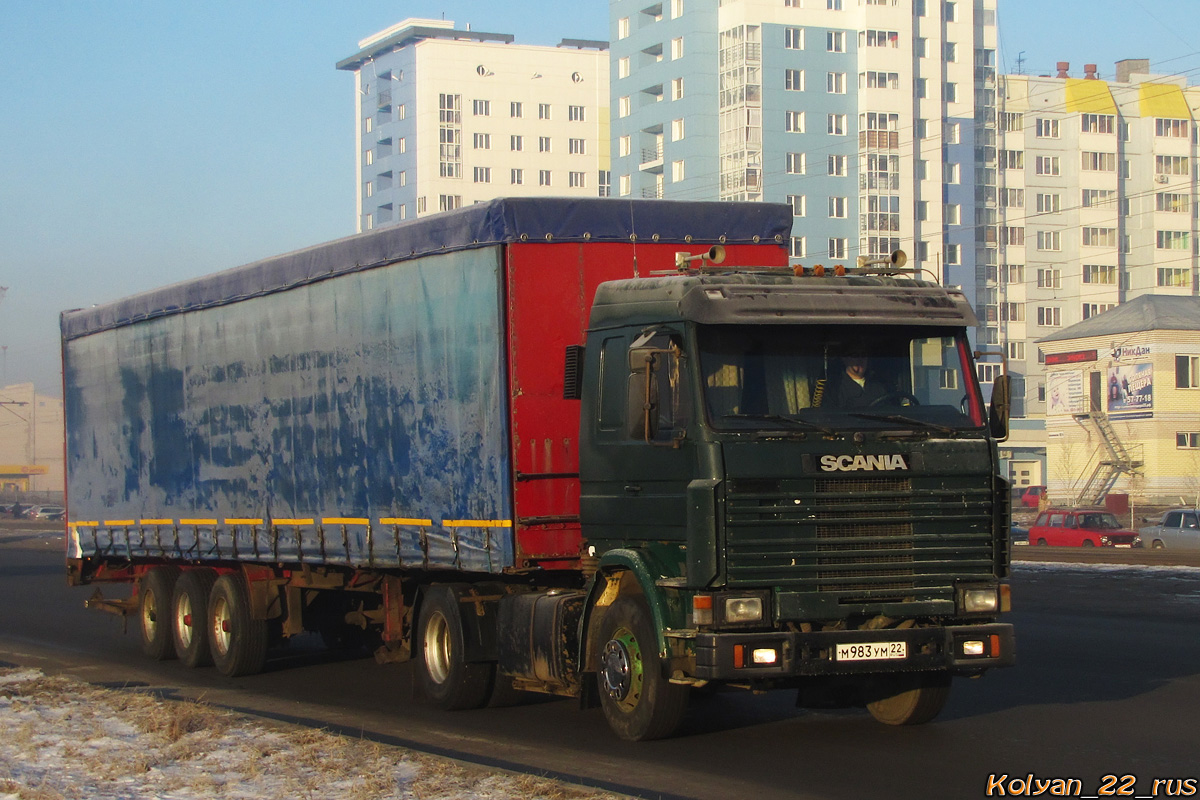 Алтайский край, № М 983 УМ 22 — Scania (II) P113M