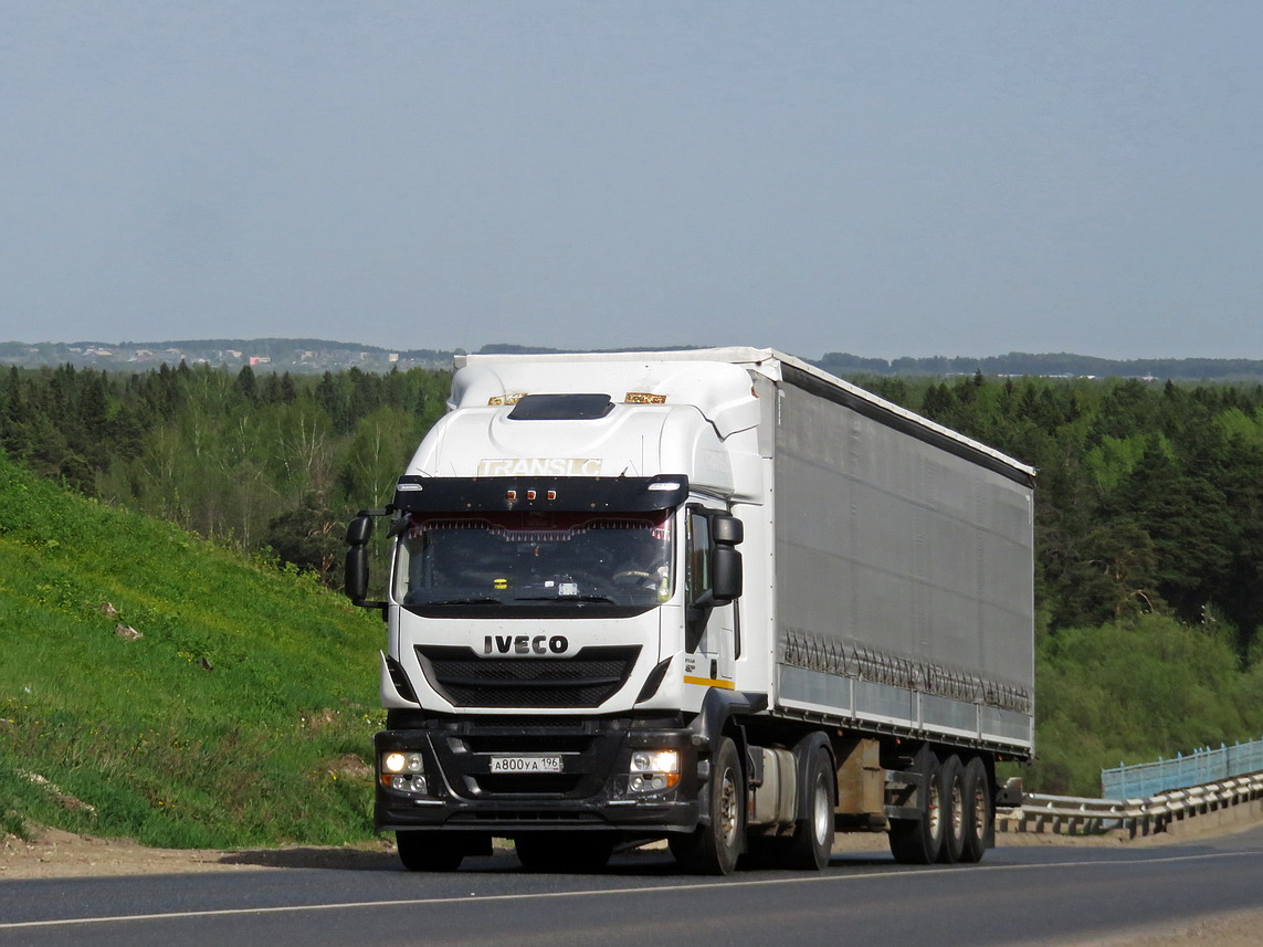 Свердловская область, № А 800 УА 196 — IVECO Stralis ('2012) 460