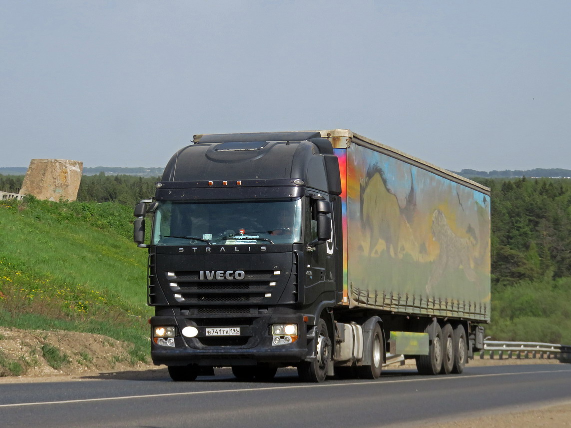 Свердловская область, № В 741 ТА 196 — IVECO Stralis ('2007) 450