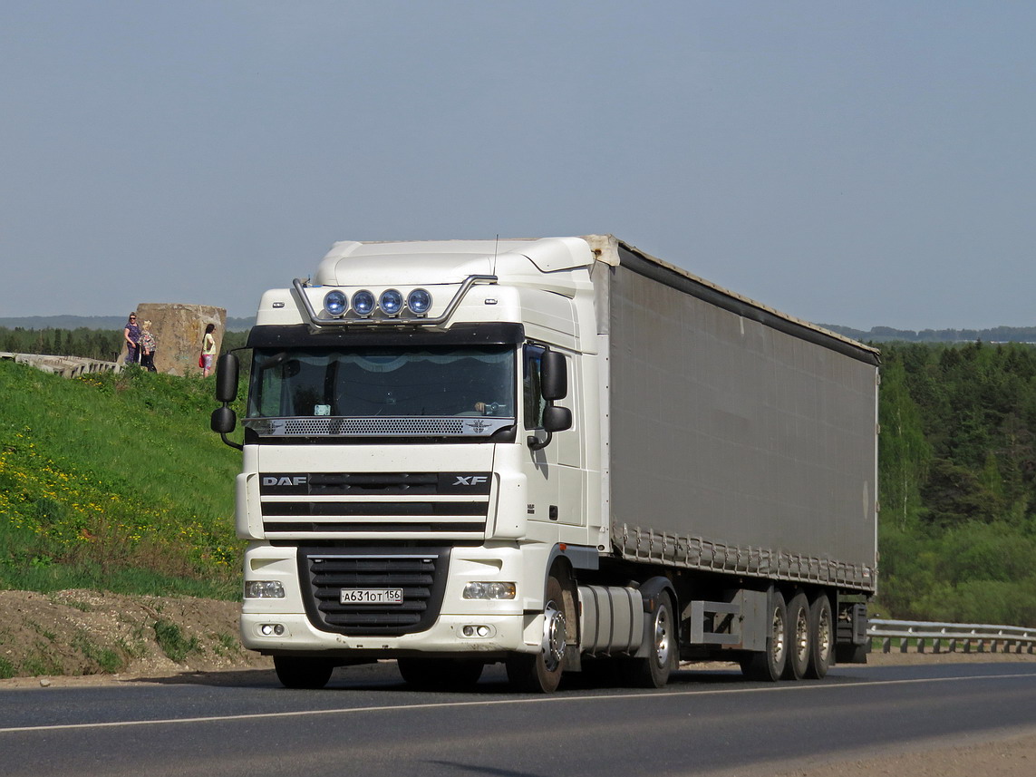 Оренбургская область, № А 631 ОТ 156 — DAF XF105 FT