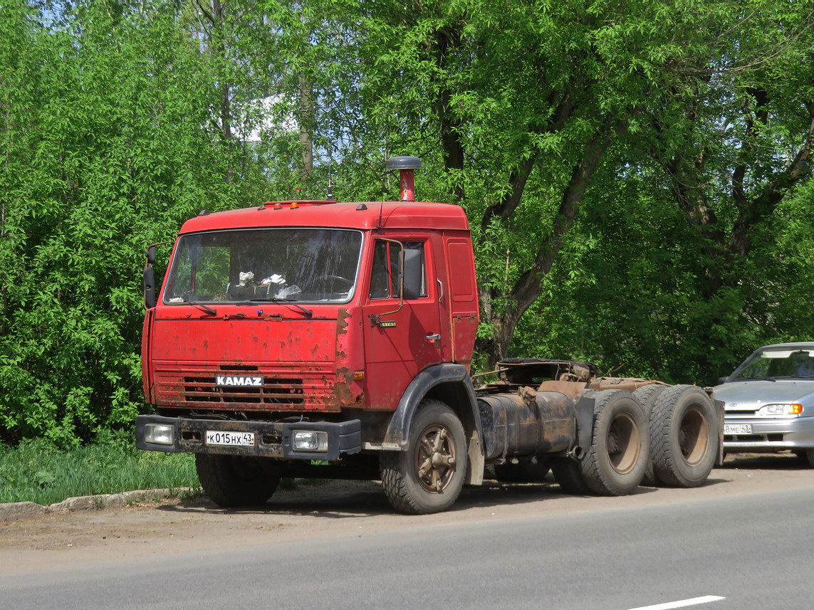 Кировская область, № К 015 НХ 43 — КамАЗ-5410