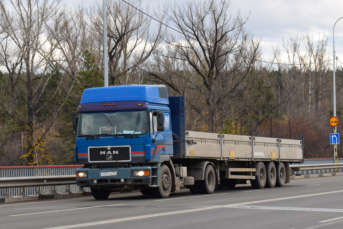 Алтайский край, № М 591 УА 54 — MAN F2000 19.463