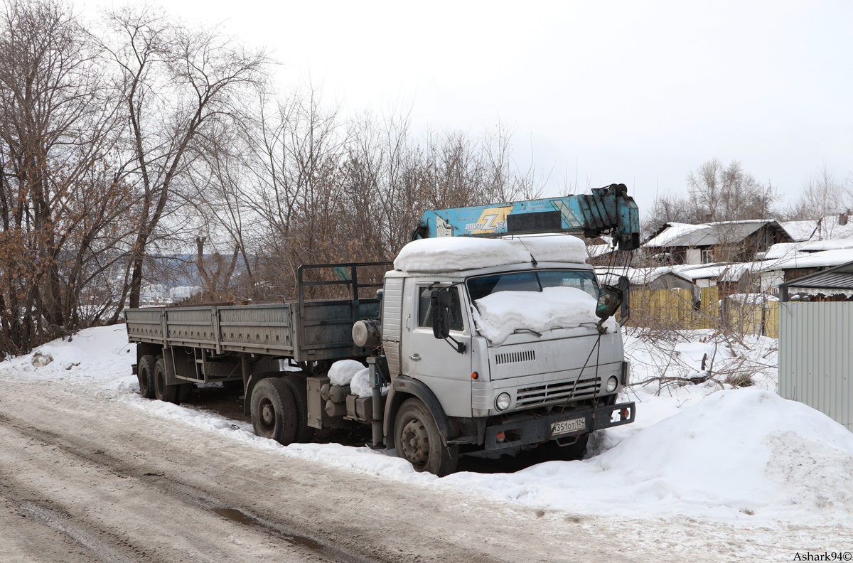 Красноярский край, № Н 351 ОТ 124 — КамАЗ-4425