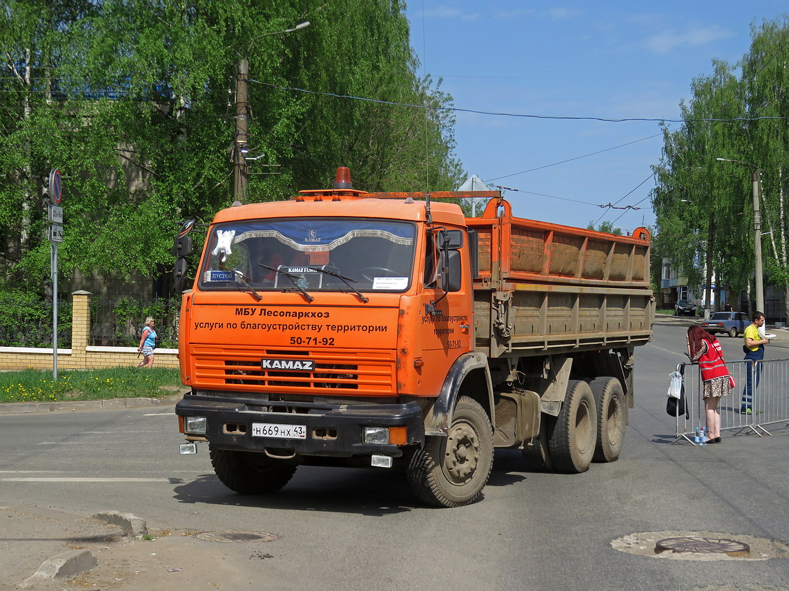 Кировская область, № Н 669 НХ 43 — КамАЗ-65115-15 [65115R]