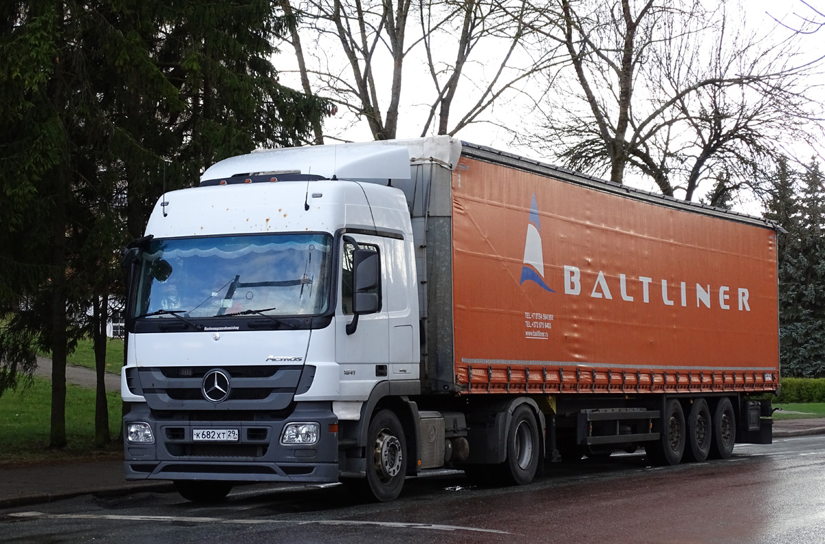 Архангельская область, № К 682 ХТ 29 — Mercedes-Benz Actros '09 1841 [Z9M]