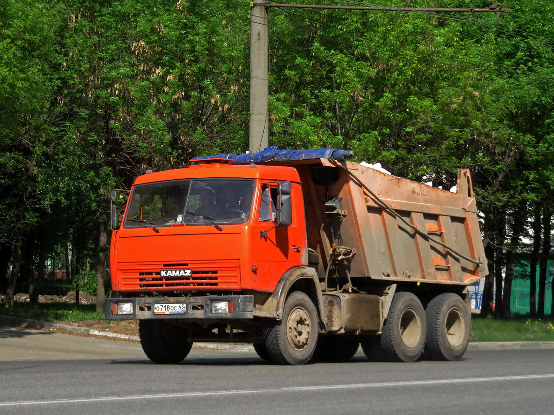 Кировская область, № О 718 ОС 43 — КамАЗ-65115-02 [65115C]