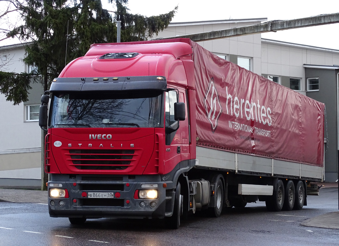 Псковская область, № А 866 ЕН 60 — IVECO Stralis ('2002) 430