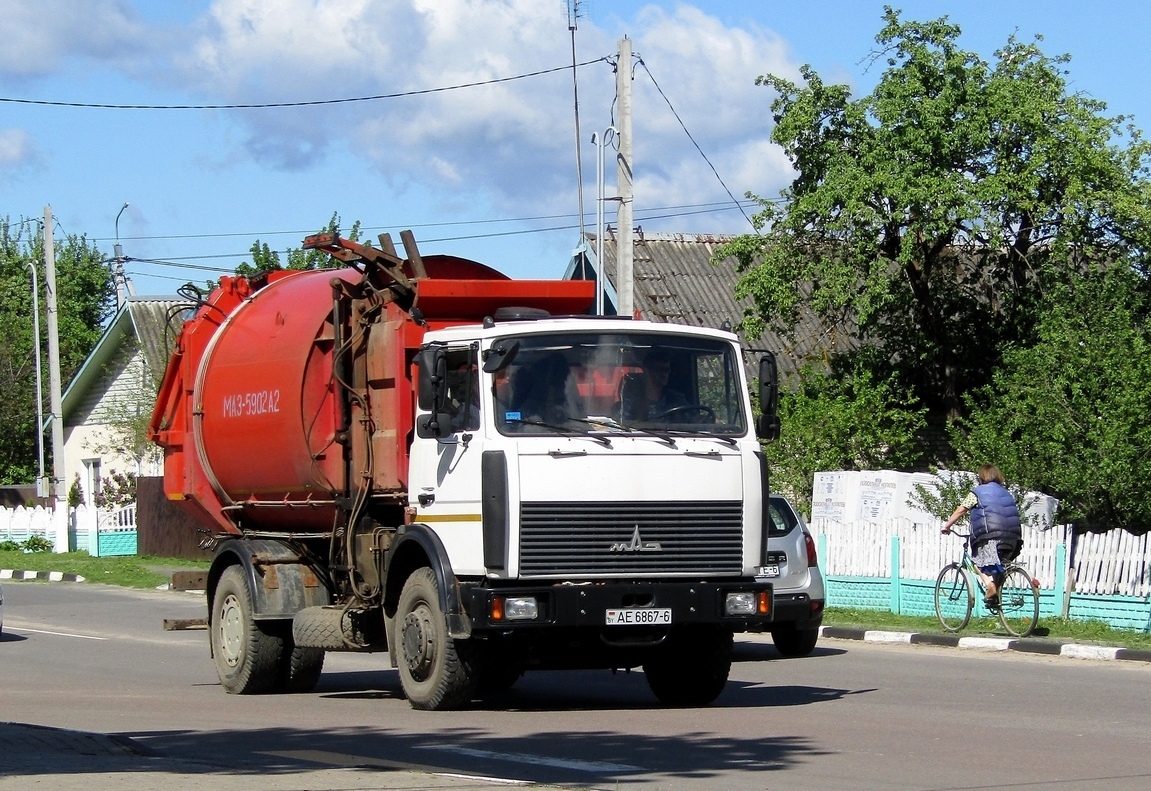 Могилёвская область, № АЕ 6867-6 — МАЗ-5337 (общая модель)