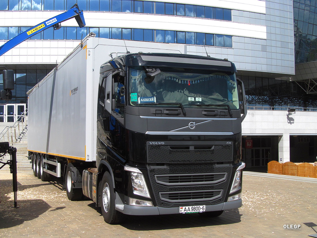 Могилёвская область, № АА 9800-6 — Volvo ('2012) FH.460; Минск — Выставка "Лесдревтех-2021"