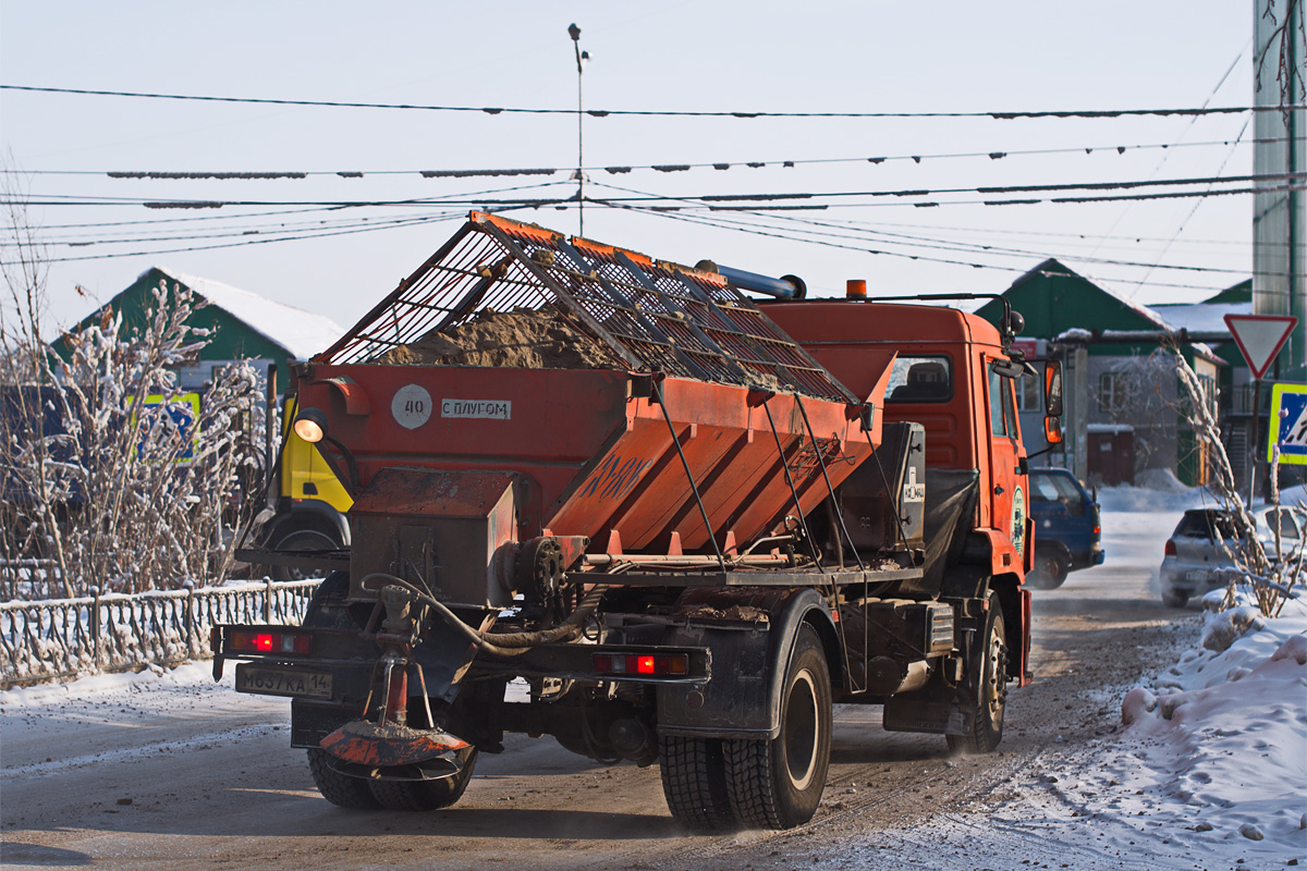 Саха (Якутия), № М 637 КА 14 — КамАЗ-43253-H3