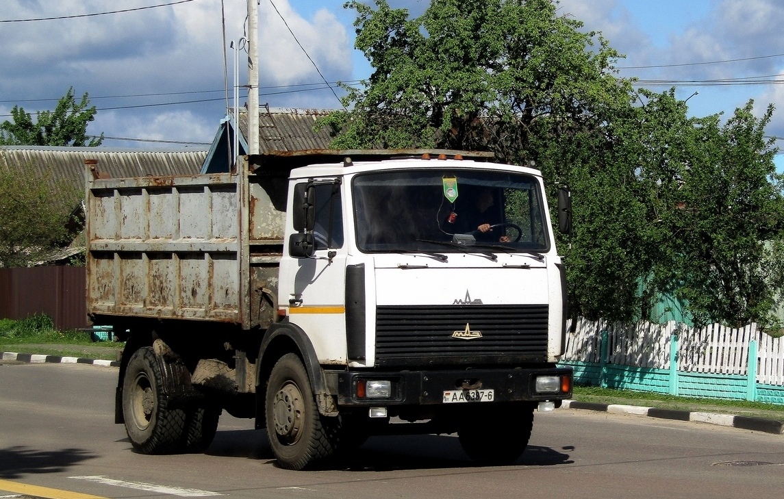 Могилёвская область, № АА 6387-6 — МАЗ-5551 (общая модель)