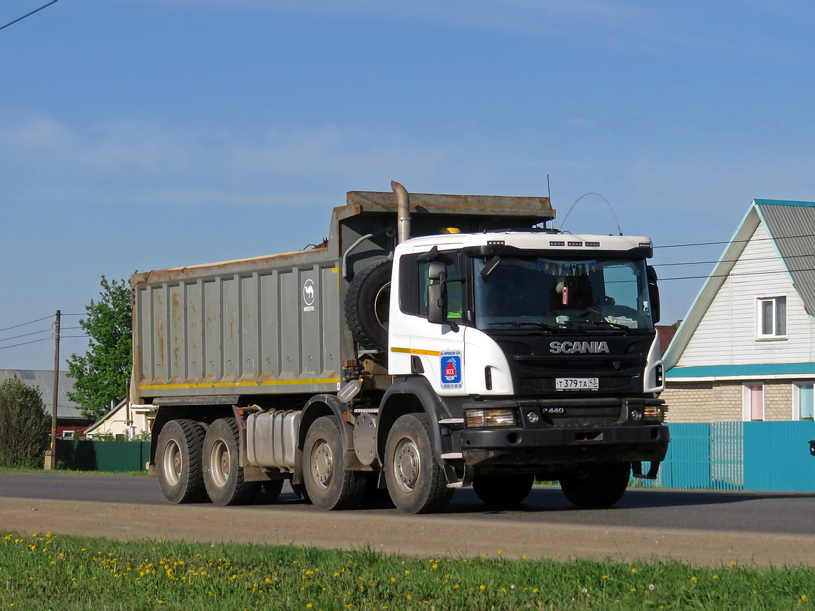 Кировская область, № Т 379 ТА 43 — Scania ('2011) P440