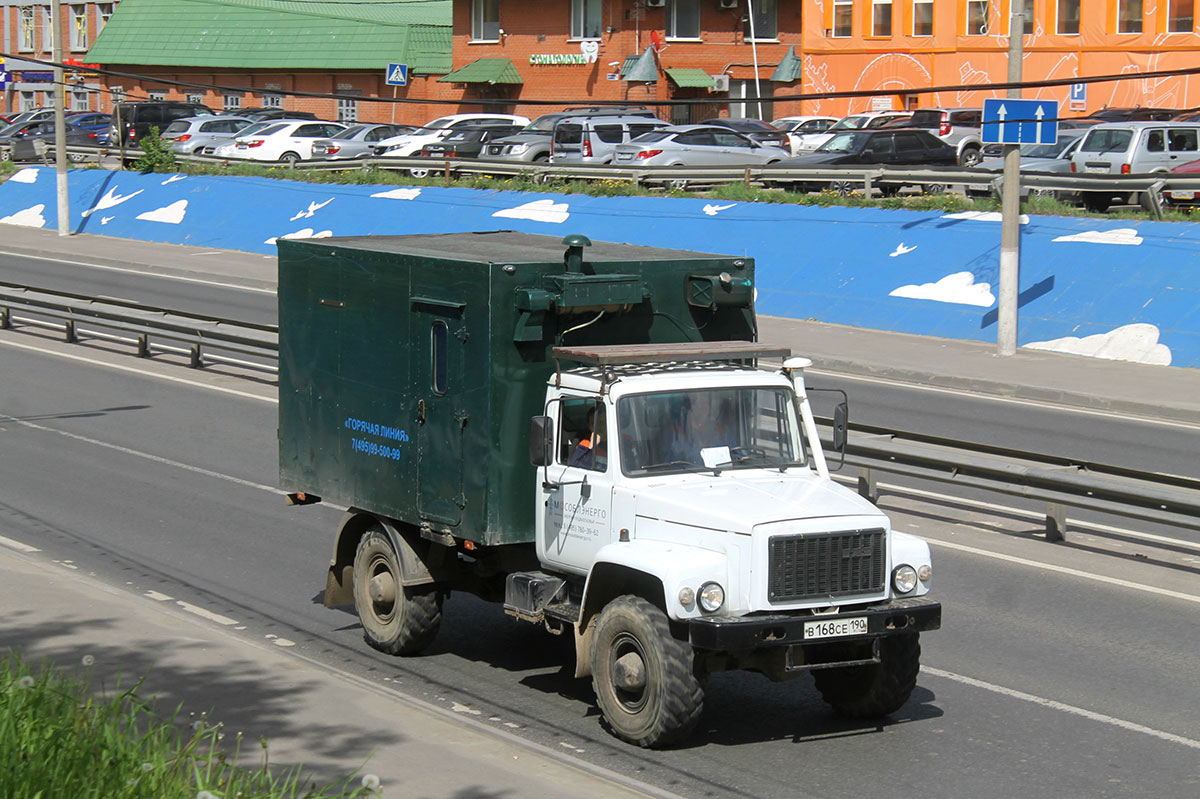 Московская область, № В 168 СЕ 190 — ГАЗ-33081 «Садко»