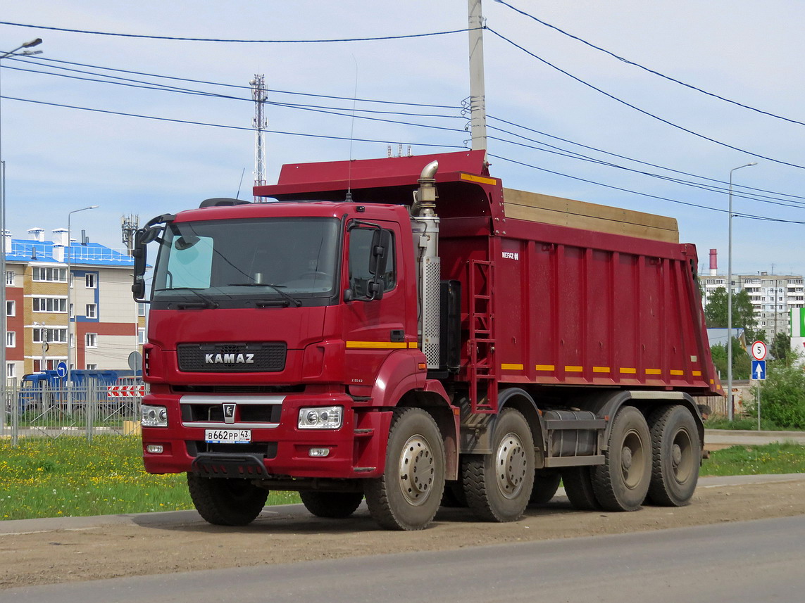 Кировская область, № В 662 РР 43 — КамАЗ-65801-T5