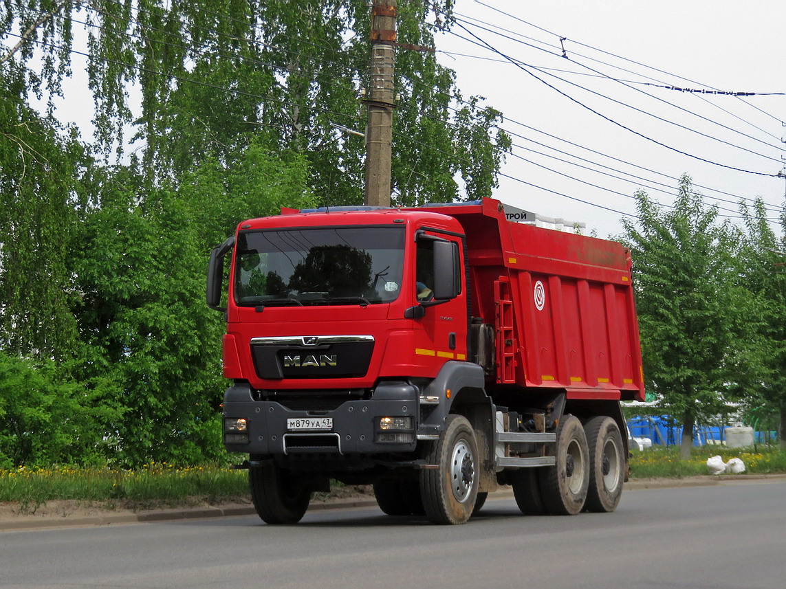 Кировская область, № М 879 УА 43 — MAN TGS ('2007) 40.400