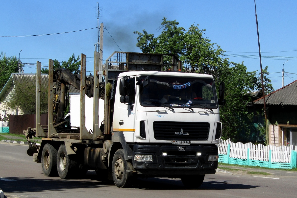 Могилёвская область, № АІ 6157-6 — МАЗ-6312 (общая модель)