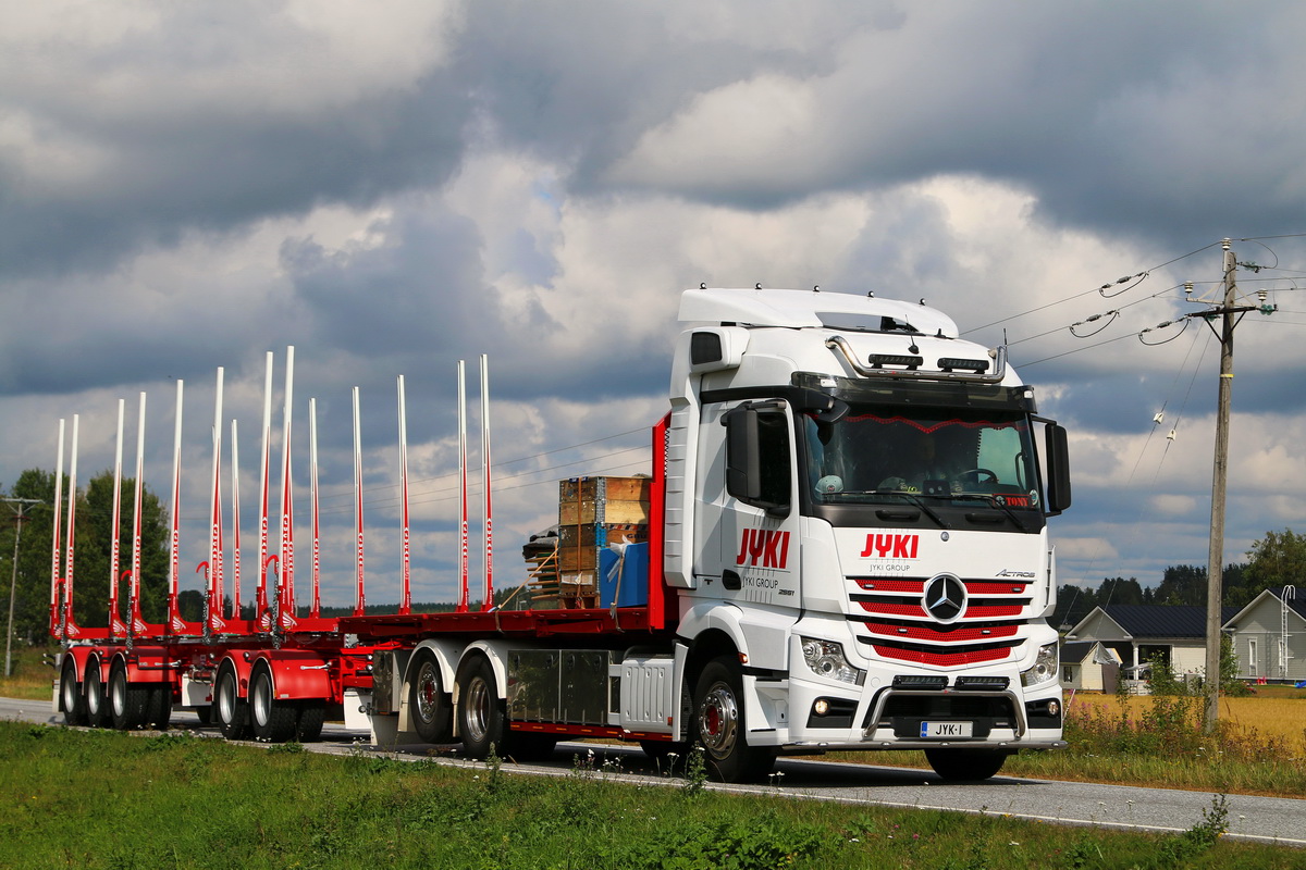 Финляндия, № JYK-1 — Mercedes-Benz Actros ('2011) 2551