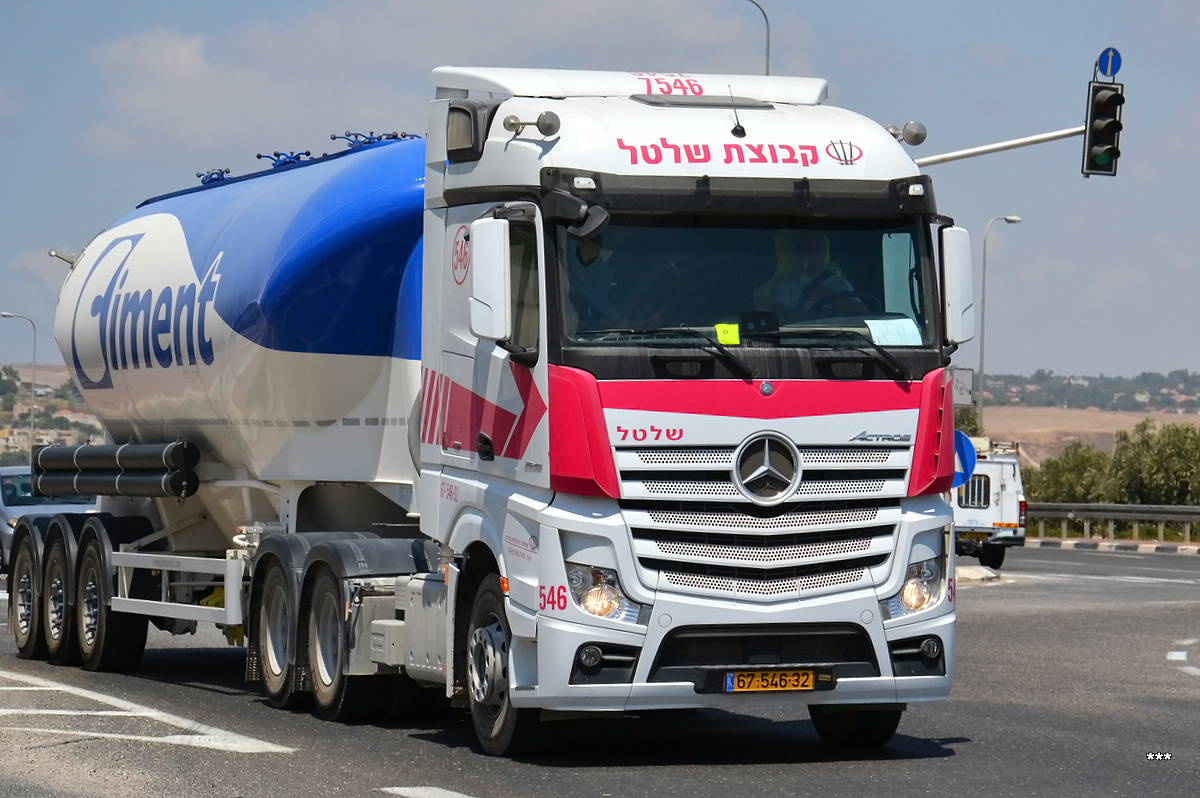 Израиль, № 546 — Mercedes-Benz Actros ('2011)