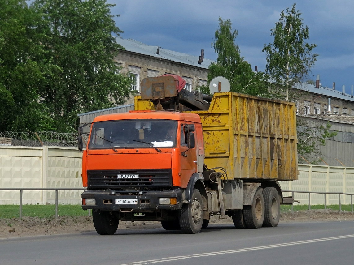 Кировская область, № Р 010 НР 43 — КамАЗ-65115-D3