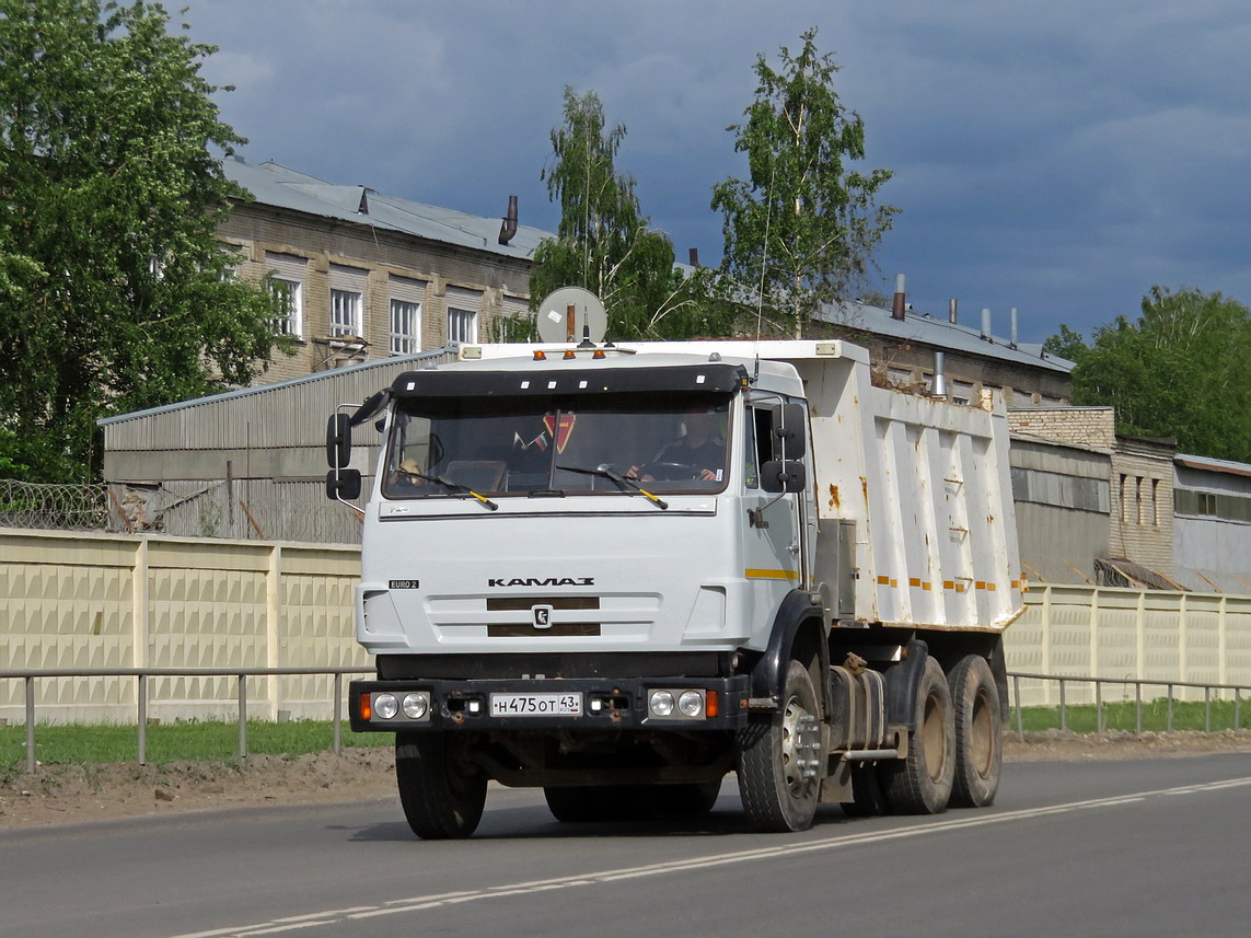 Кировская область, № Н 475 ОТ 43 — КамАЗ-55111 (общая модель)