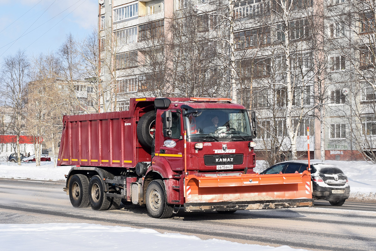 Архангельская область, № О 615 ВН 29 — КамАЗ-6520-53 "Люкс"