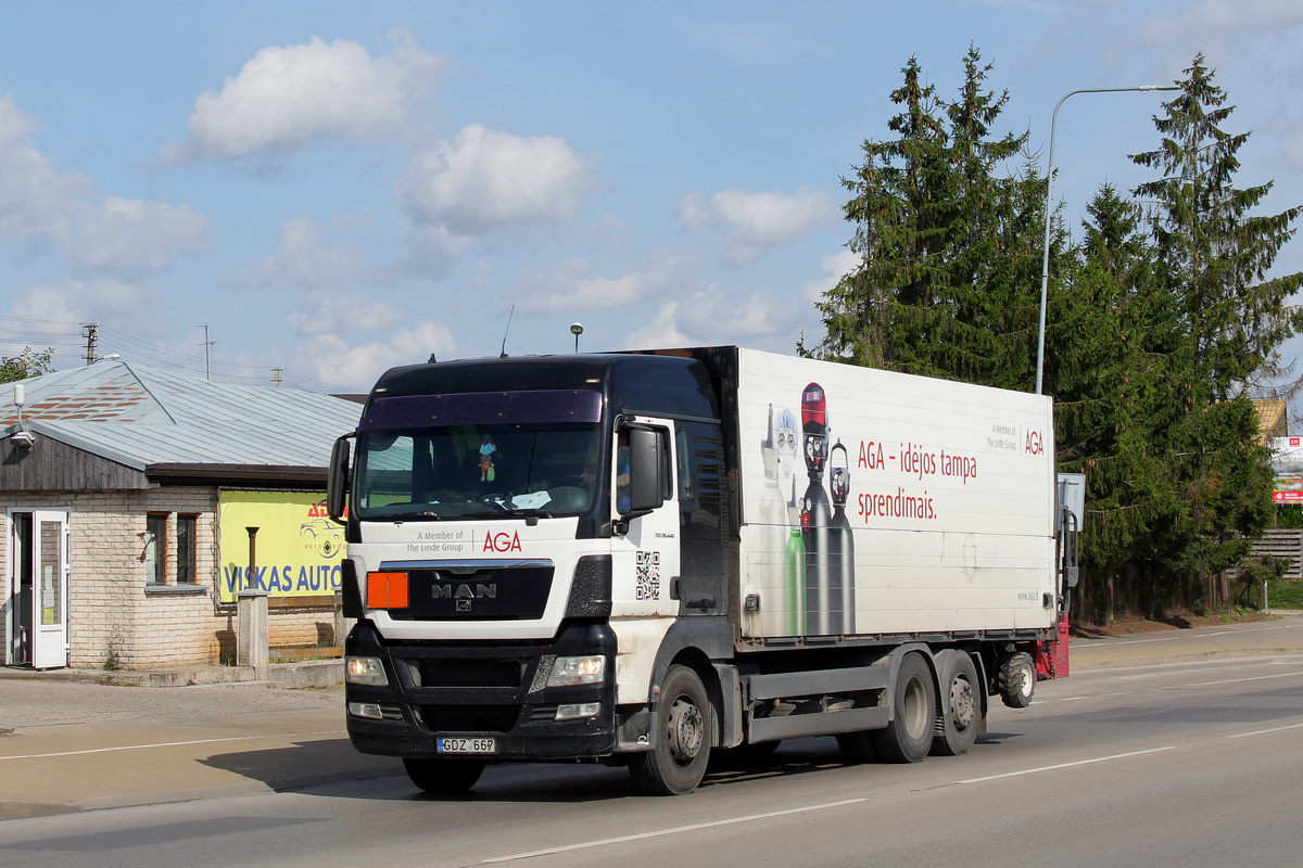 Литва, № GDZ 667 — MAN TGX ('2007) 26.440