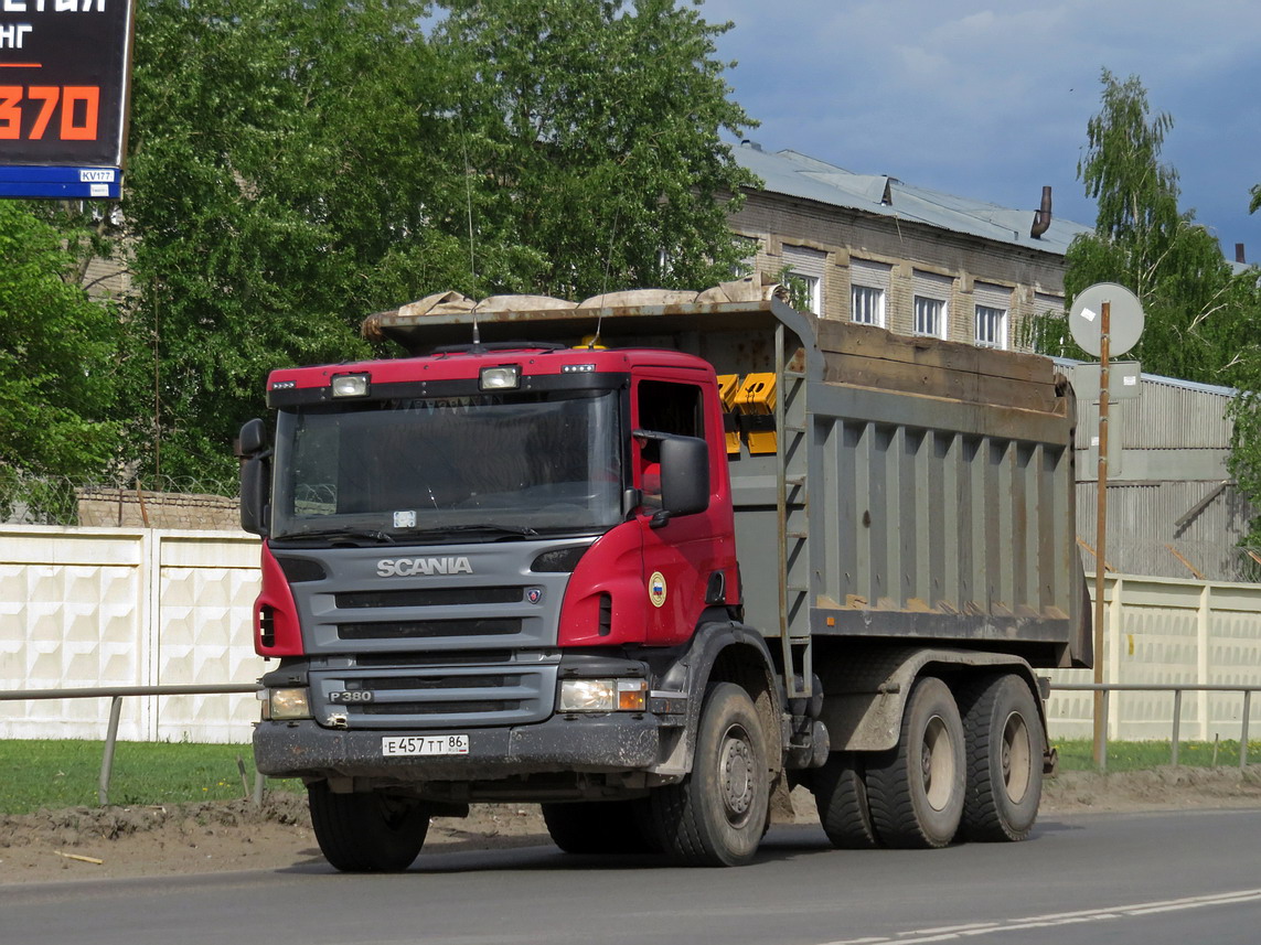 Кировская область, № Е 457 ТТ 86 — Scania ('2004) P380