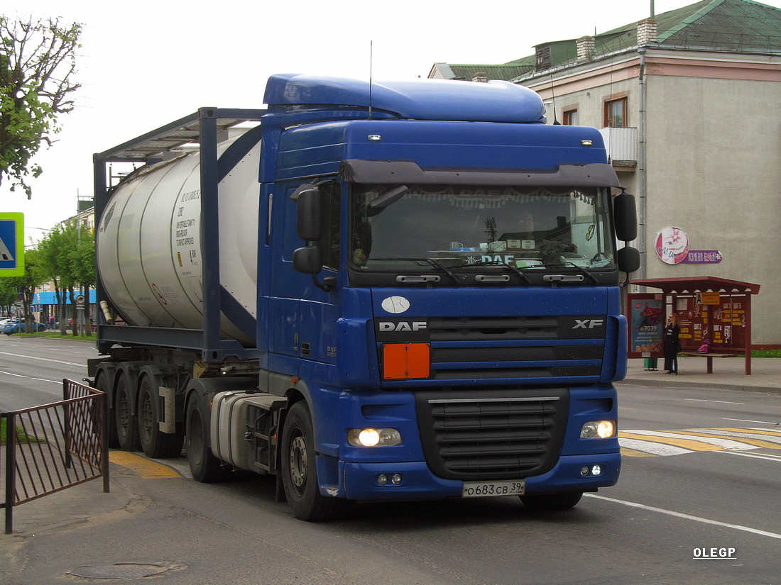 Калининградская область, № О 683 СВ 39 — DAF XF105 FT