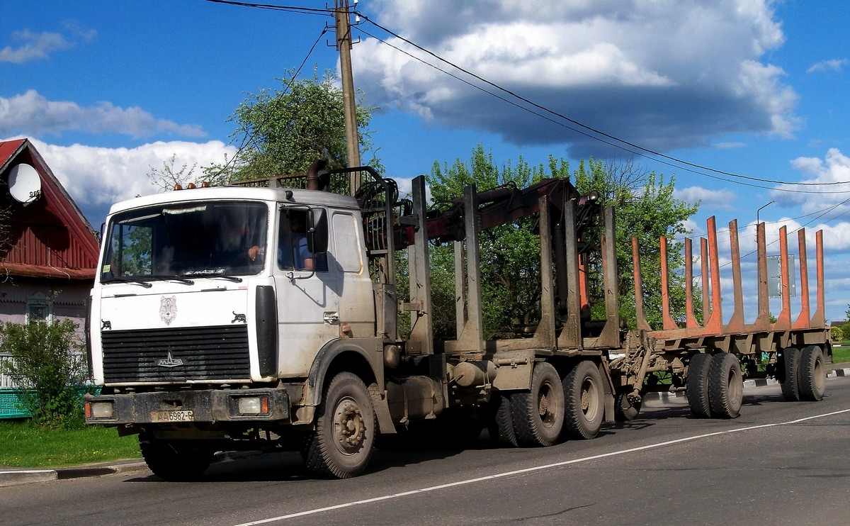 Могилёвская область, № АА 6982-6 — МАЗ-6303 (общая модель)