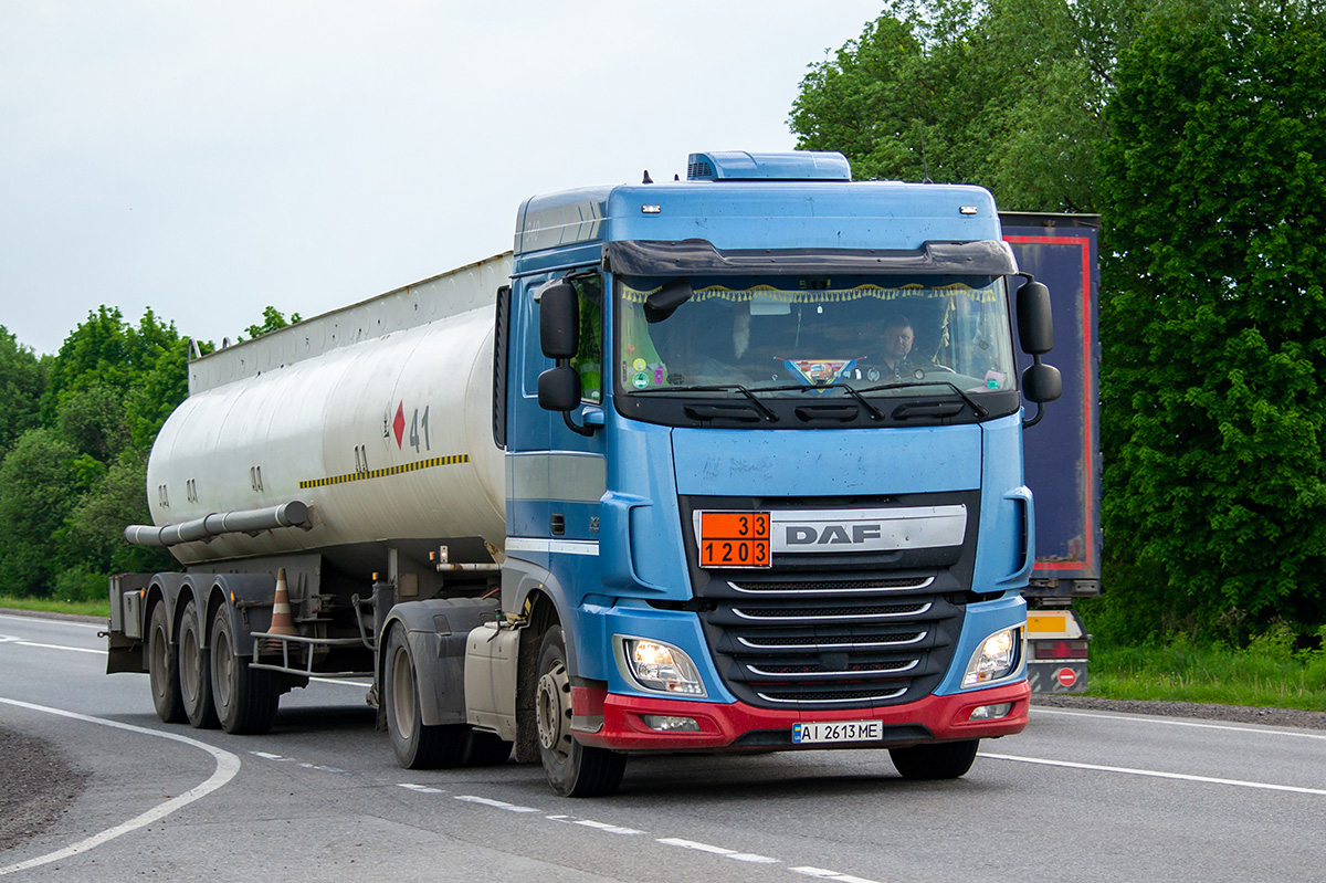 Киевская область, № АІ 2613 МЕ — DAF XF Euro6 FT